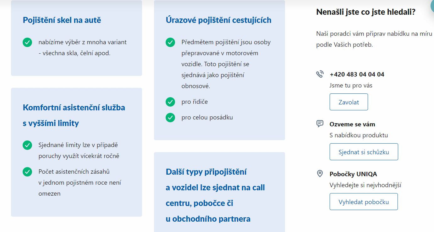 Uniqa Povinne Ruceni Pripojisteni